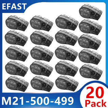 20 упаковок для Brady M21-500-499 Производитель нейлоновых тканевых лент, черный на белом, 12,7 мм Для этикетировочной ленты